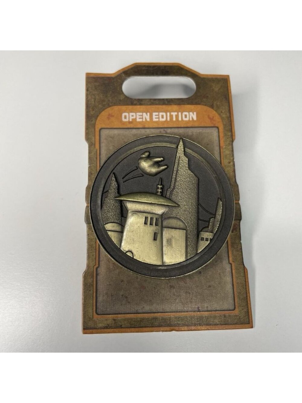 2019 Disney Parks Pin Star Wars Galaxy's Edge Black Spire Outpost Hinged Pin